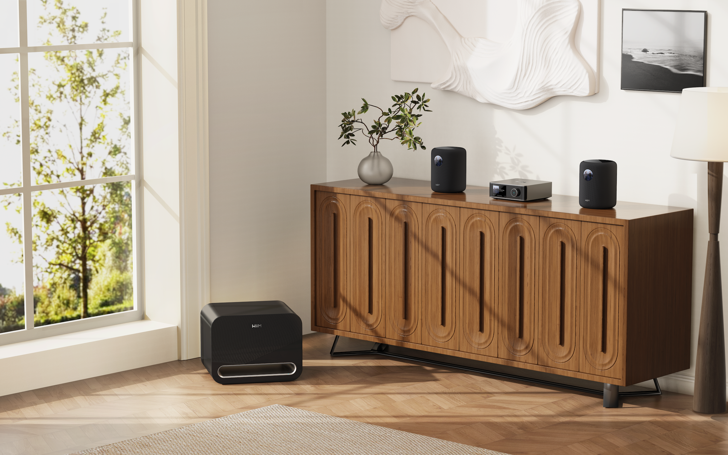 WiiM Sound, WiiM Sub Pro and WiiM Amp Ultra